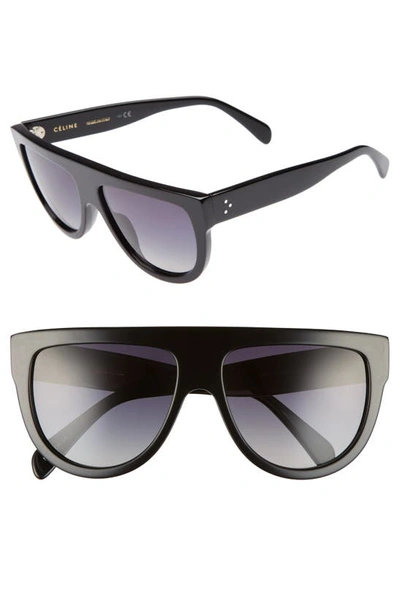 Celine flattop clearance gradient shield sunglasses