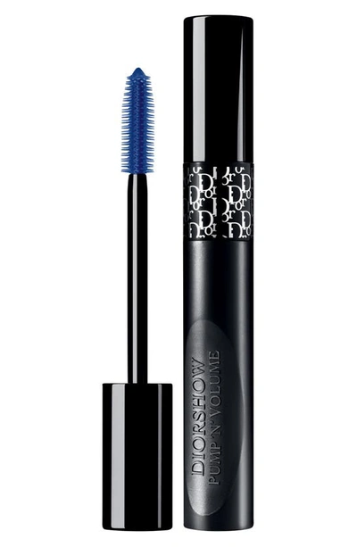 Shop Dior Show Pump N Volume Hd Mascara In 255 Blue Pump