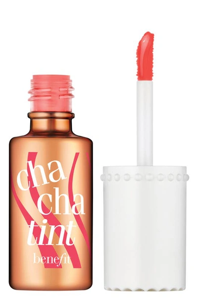 Benefit Cosmetics Benetint Liquid Lip + Cheek Blush Stain Chachatint 0.2 oz / 6 ml In Chachatint / Mango
