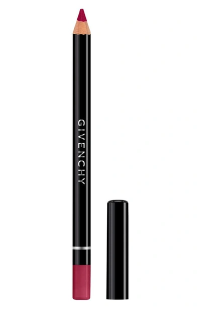 Shop Givenchy Waterproof Lip Liner In 7 Framboise Velours