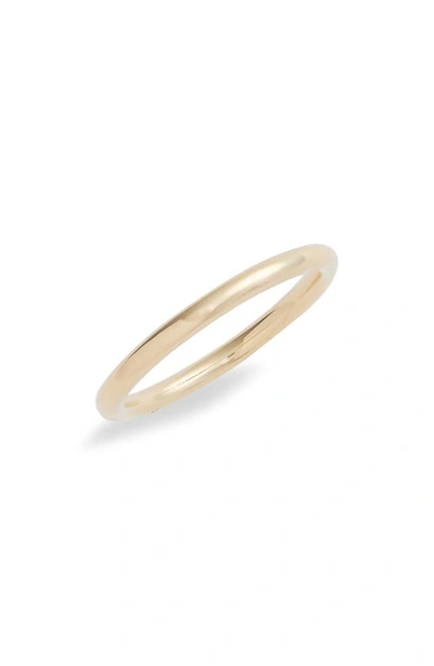 Shop Jennie Kwon Designs Stacking Band In Yellow Gold