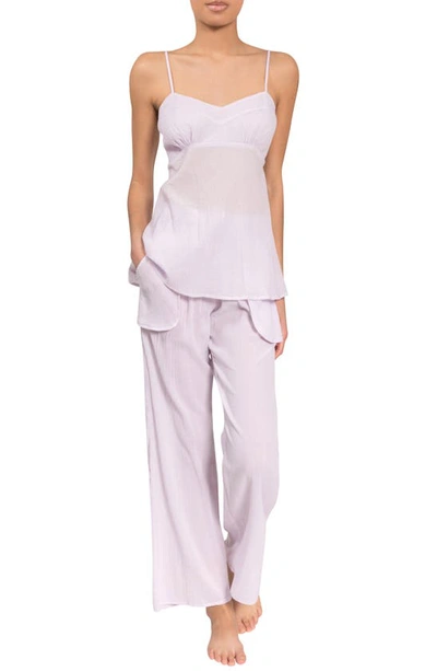 Shop Everyday Ritual Lily Simone Pajamas In Lavender
