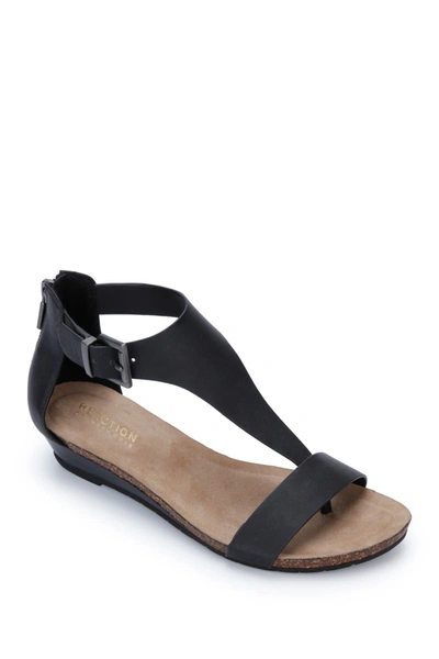 Shop Kenneth Cole Reaction Reaction Kenneth Cole Great Gal T-strap Sandal In Black