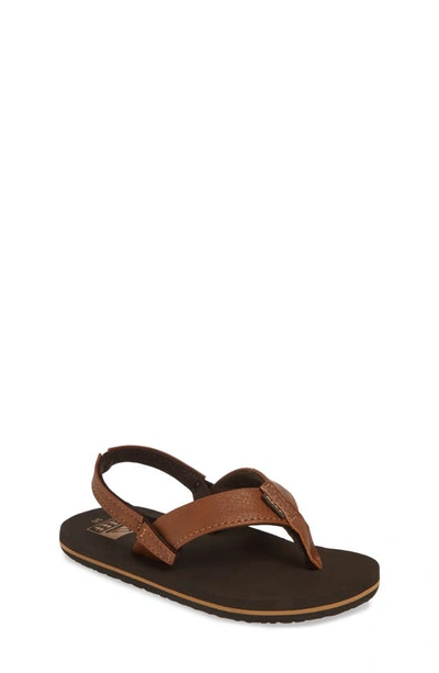 Shop Reef Twinpin Thong Sandal In Brown