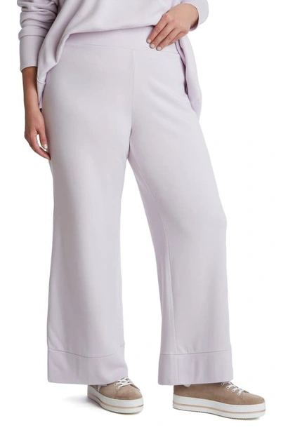 Shop Adyson Parker Wide Leg Pants In Lavender Frosting