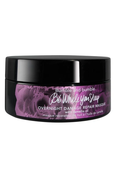 Shop Bumble And Bumble While You Sleep Overnight Damage Repair Masque