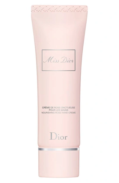 Shop Dior Miss  Nourishing Rose Hand Cream, 1.7 oz