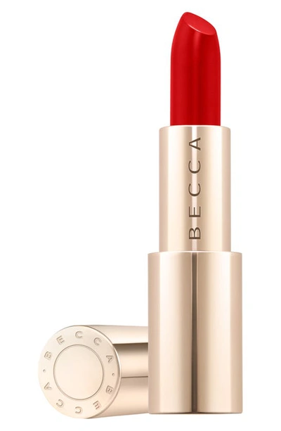 Shop Becca Cosmetics Becca Ultimate Lipstick Love In Crimson