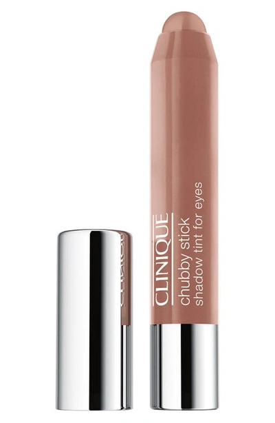 Shop Clinique Chubby Stick Shadow Tint For Eyes In Ample Amber