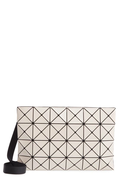 Shop Bao Bao Issey Miyake Lucent Crossbody Bag In Beige