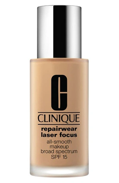 Shop Clinique Repairwear Laser Focus All-smooth Makeup Spf 15 In Shade 03