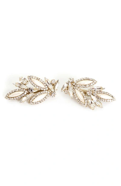 Shop Brides And Hairpins Catalina Set Of 2 Hair Clips In Gold