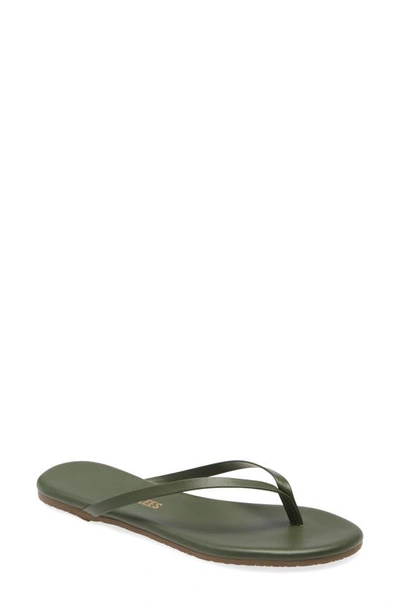 Shop Tkees 'liners' Flip Flop In Forest