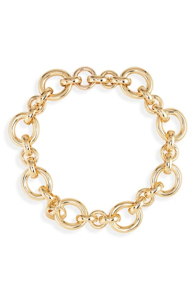 Shop Laura Lombardi Calle Necklace In Gold