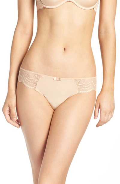 Shop Dita Von Teese Bikini In Creme Caramel