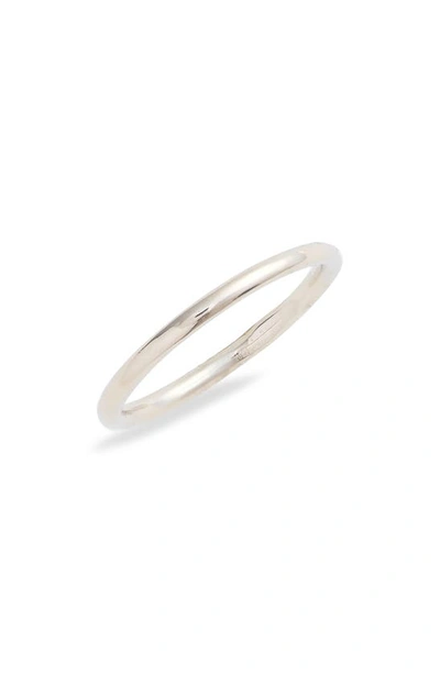 Shop Jennie Kwon Designs Stacking Band In White Gold