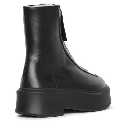The Row Combat Style Platform Boots In Black