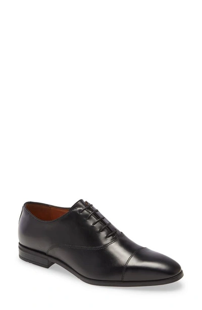 Shop Ted Baker Walster Cap Toe Oxford In Black