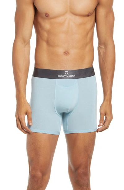 Shop Tommy John Second Skin Trunks In Forget-me-not