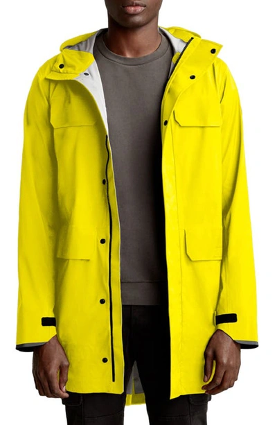 Shop Canada Goose Seawolf Packable Waterproof Jacket In Overboard Yellow