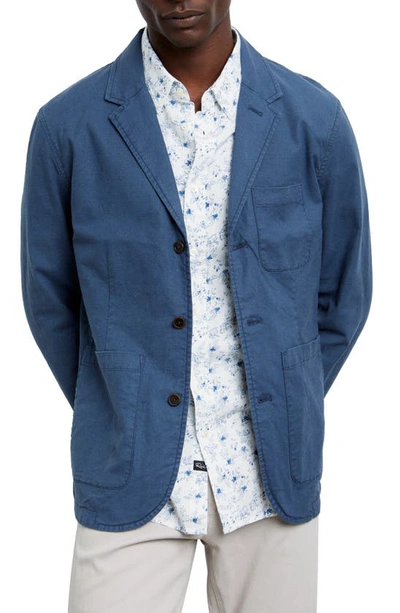 Shop Rails Templeton Stretch Twill Sport Coat In Spring Navy