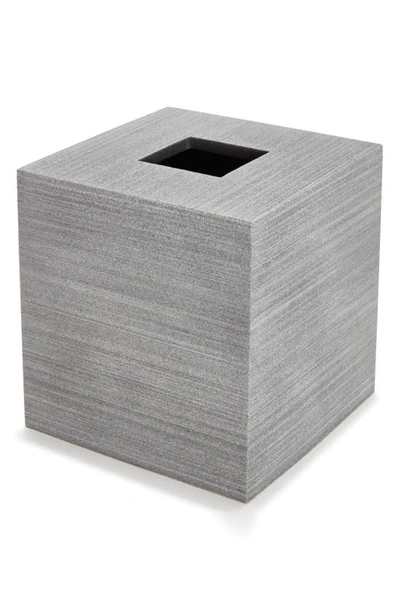 Shop Kassatex Faux Slate Tissue Holder In Grey