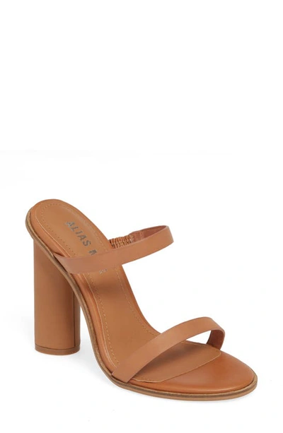 Shop Alias Mae Amina Sandal In Light Tan Leather