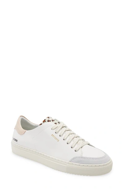 Shop Axel Arigato Clean 90 Sneaker In White / Pink / Neon