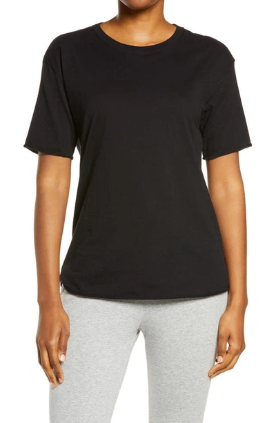 Shop Alo Yoga Everyday T-shirt In Black