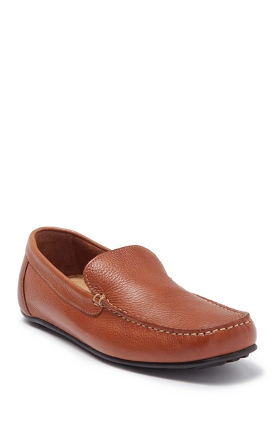 Shop Nordstrom Rack Lancer Driver Loafer In Tan Leather