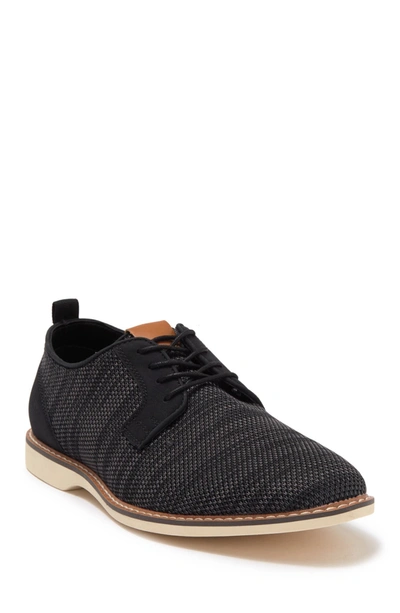 Shop Abound Sheridan Knit Lace-up Derby In Black Knit