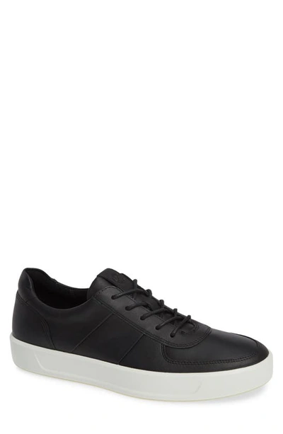Shop Ecco Soft 8 Sneaker In Black Leather