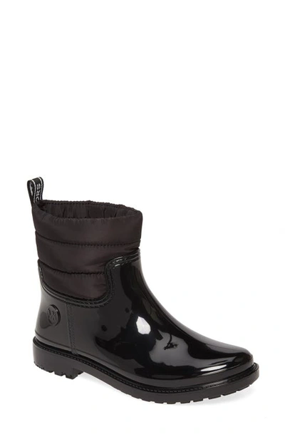 Shop Michael Michael Kors Blakely Waterproof Rain Boot In Black Multi