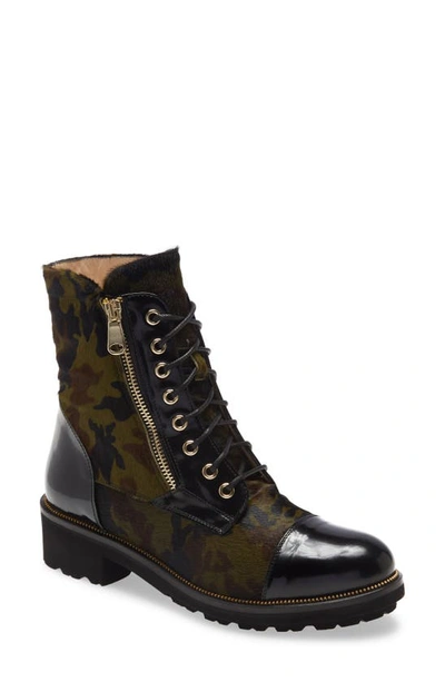 Shop Ron White Tiffany Water Resistant Combat Boot In Onyx Camo