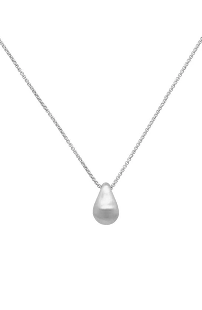 Shop Dean Davidson Mini Teardrop Pendant Necklace In Silver