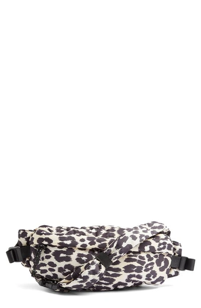 Shop Topshop Sling Belt Bag In Leopard