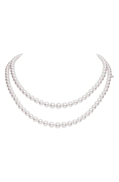 Shop Mikimoto Everyday Essentials Double Strand Pearl Necklace