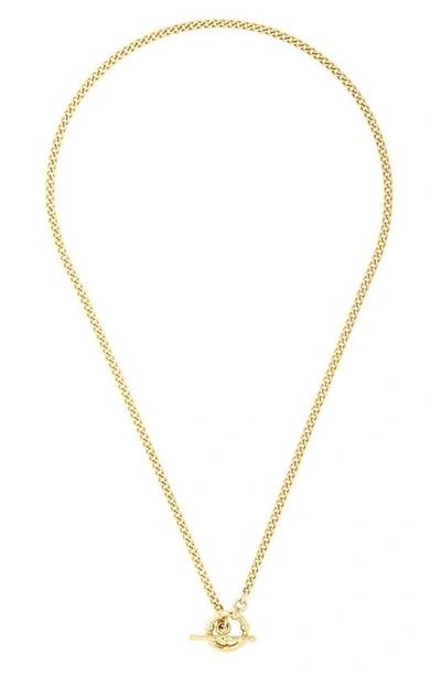 Shop Brook & York Phoebe Toggle Pendant Necklace In Gold