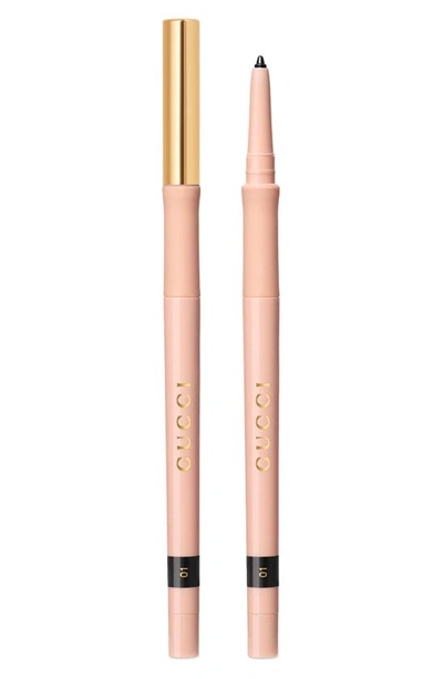 Gucci Stylo Contour Des Yeux Khol Eyeliner *01 Noir 0.01 oz/ 0.3 G In Noir