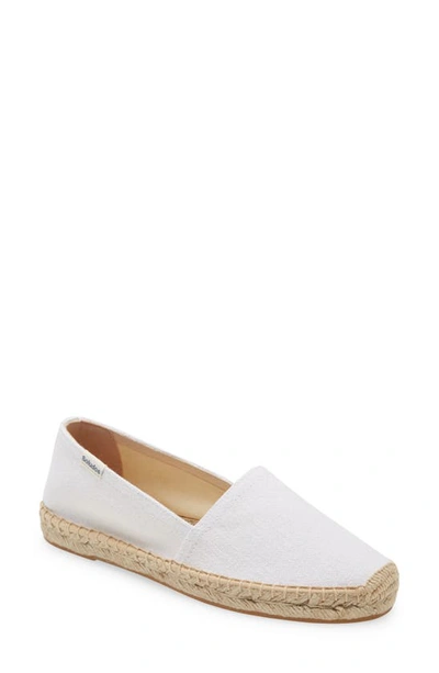 Shop Soludos Dali Espadrille Flat In White