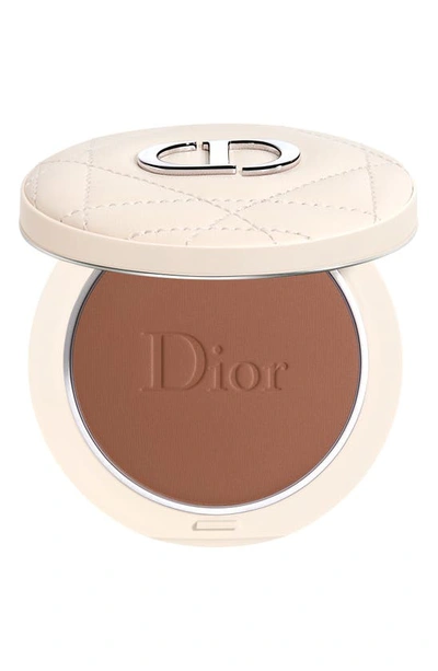Shop Dior Skin Forever Natural Bronze Powder Bronzer In 008 Deep Bronze
