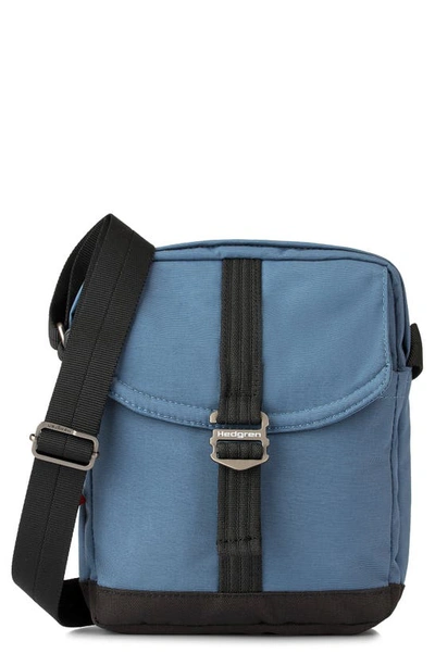 Shop Hedgren Quest Water Repellent Crossbody Bag In Denim Blue
