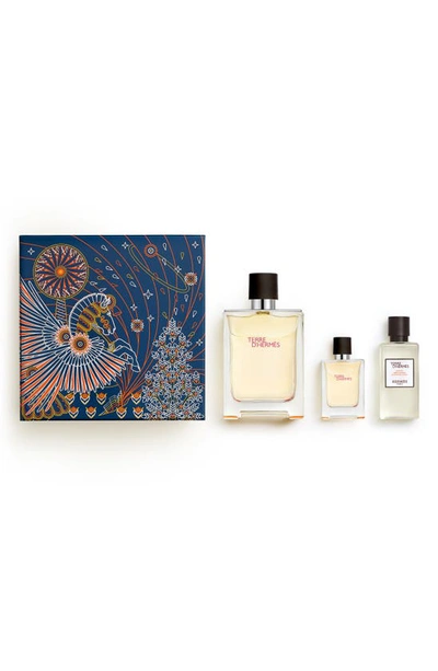 Shop Hermes Terre D'hermès Eau De Toilette Gift Set