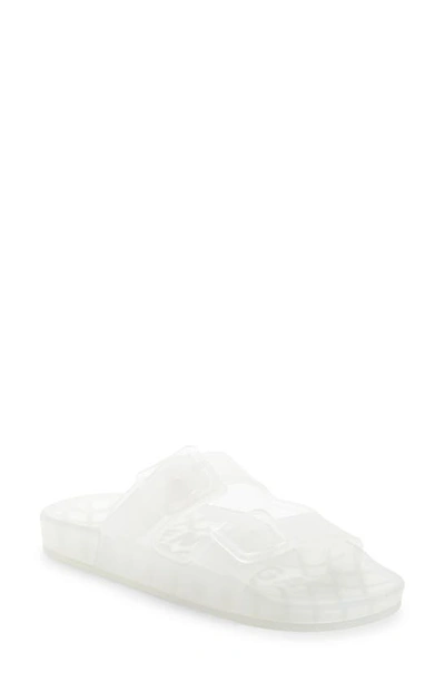 Shop Balenciaga Mallorca Jelly Slide Sandal In Transparent