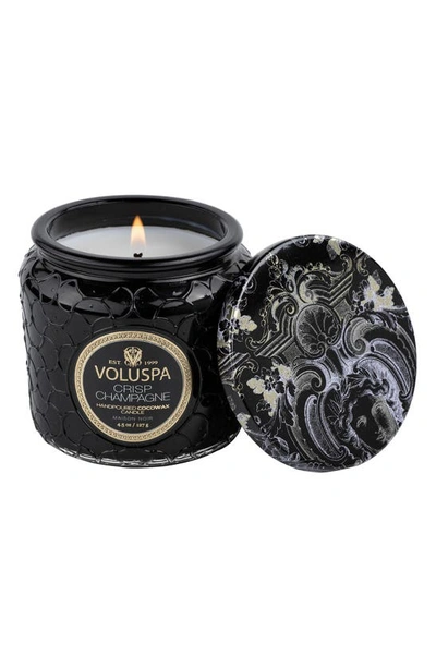 Voluspa Crisp Champagne Petite Jar Candle In Crisp Champagne