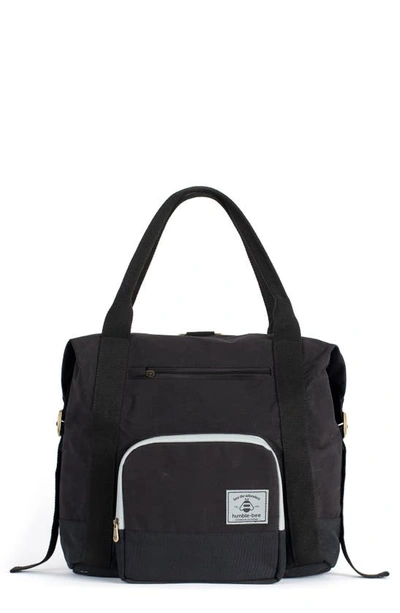 Shop Humble-bee All Heart Convertible Diaper Bag In Onyx