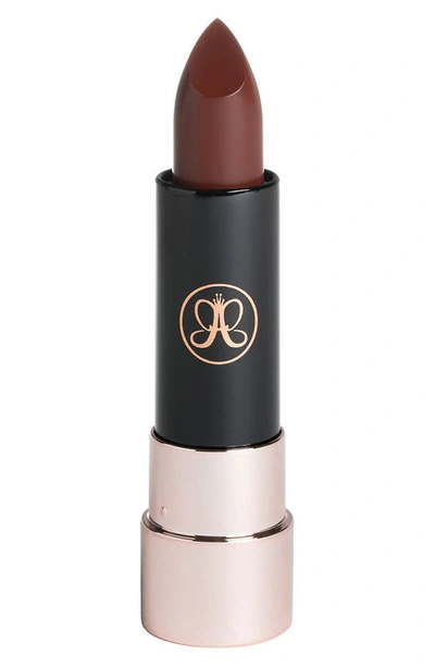 Shop Anastasia Beverly Hills Matte Lipstick In Brandy