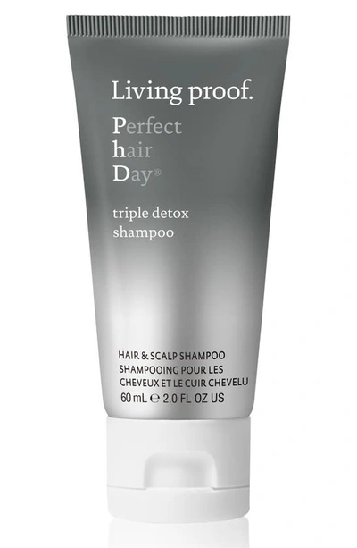 Shop Living Proofr Perfect Hair Day™ Triple Detox Shampoo, 5.4 oz