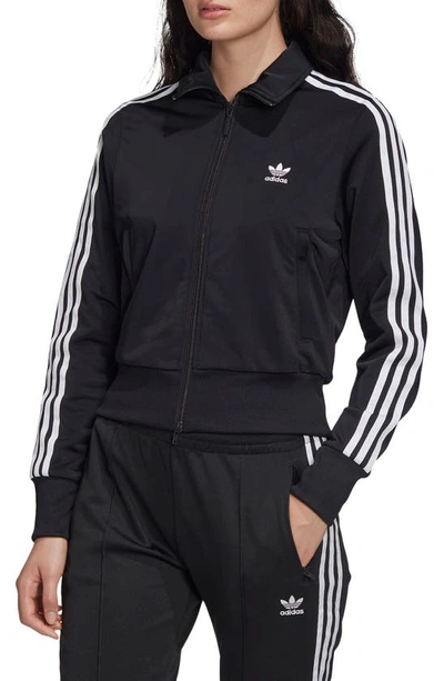 Shop Adidas Originals Firebird Track Jacket In Black/ White