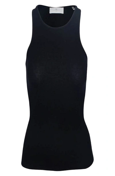 Shop Seven Racerback Tank In Jet Black